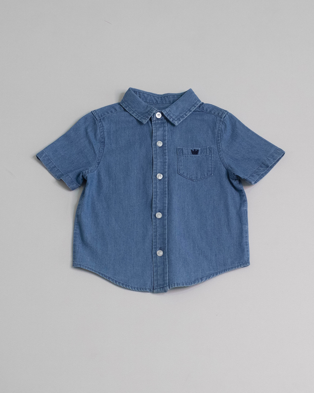 Camisa de chambray