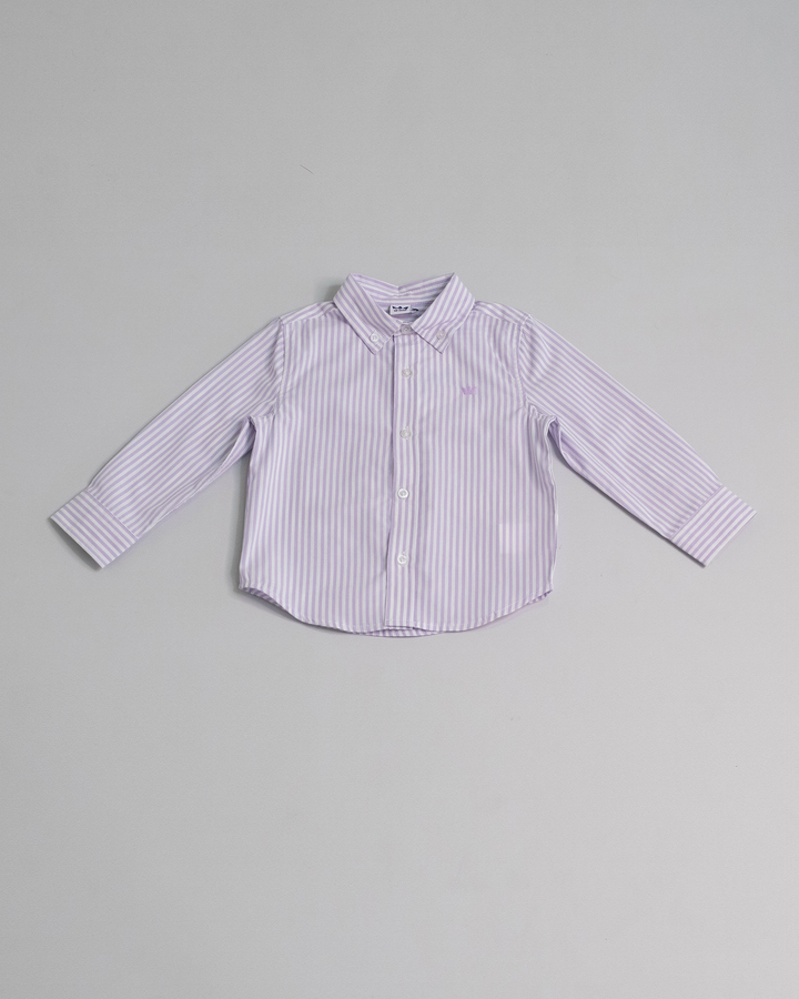 Camisa de popelina a rayas