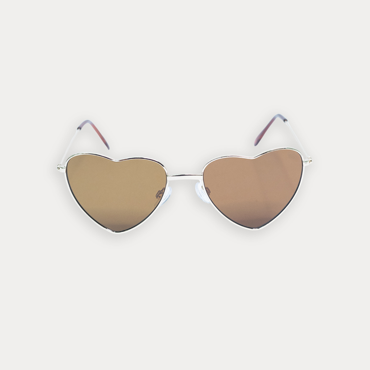 Lentes De Sol En Forma De Corazon Para Niña