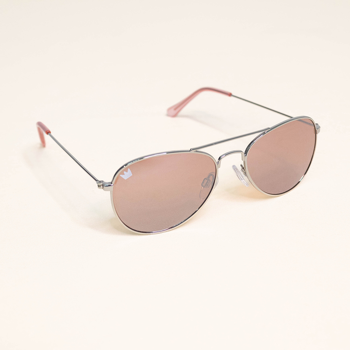 Lentes de Sol Rosados tipo aviadores para Niña