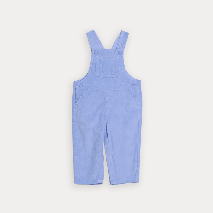 Braga De Corduroy Azul Claro Larga Para Bebe Niño