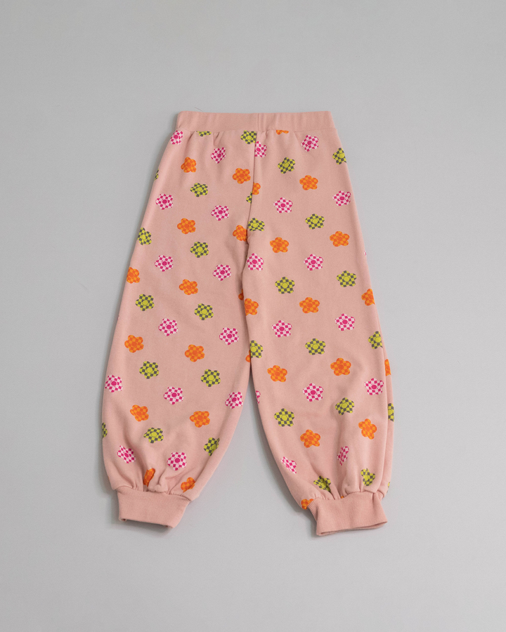 Pantalón&amp;nbsp;de algodón con estampado de flores
