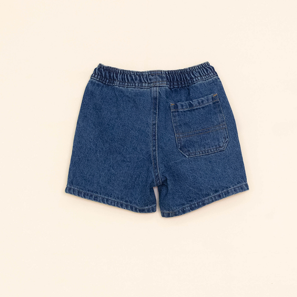 Short de Jean Azul para Bebé Niño