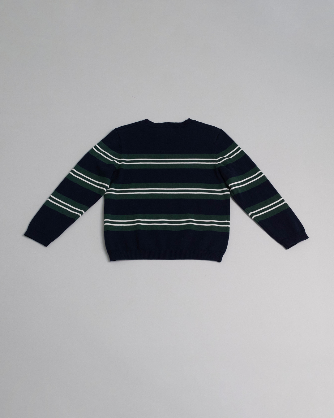 Suéter de algodón a rayas