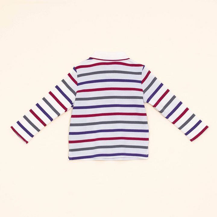 Chemise De Rayas Para Bebé Niño