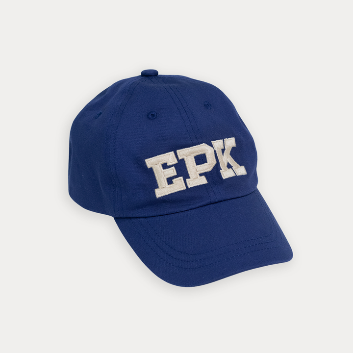 Gorra Azul Marino Con Bordado Epk Amarillo Claro Para Bebe Niño