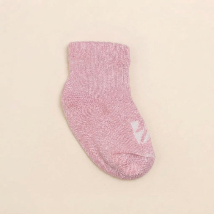 Media color Rosado con antirebalantes para Bebe Niña