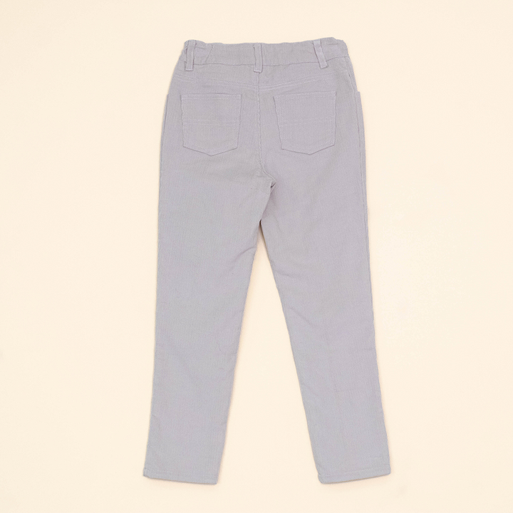 Pantalón Color Crema de Corduoy para Niño