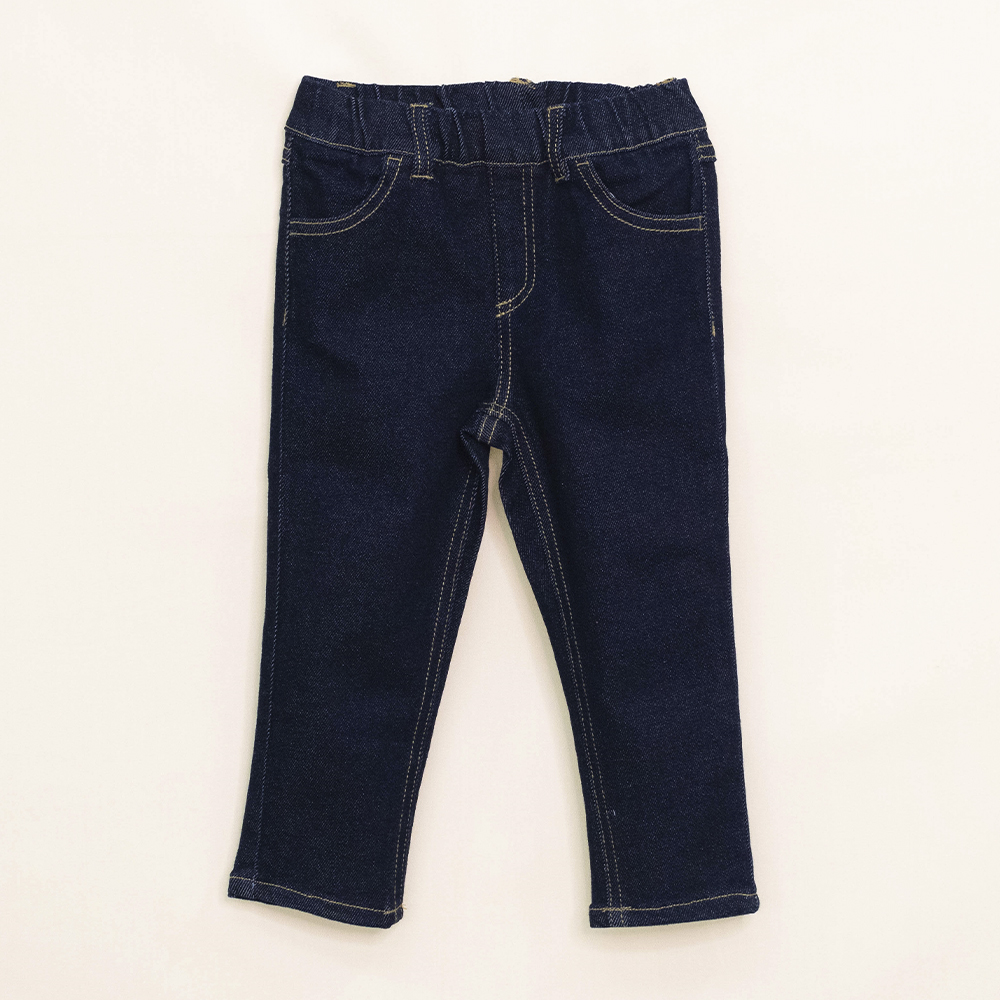 Jean Azul Oscuro Bebé Niña