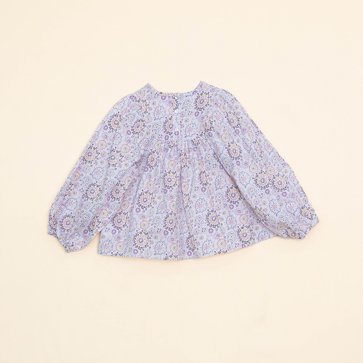 Blusa de Flannel  Manga Larga con Estampado Multicolor para Niña