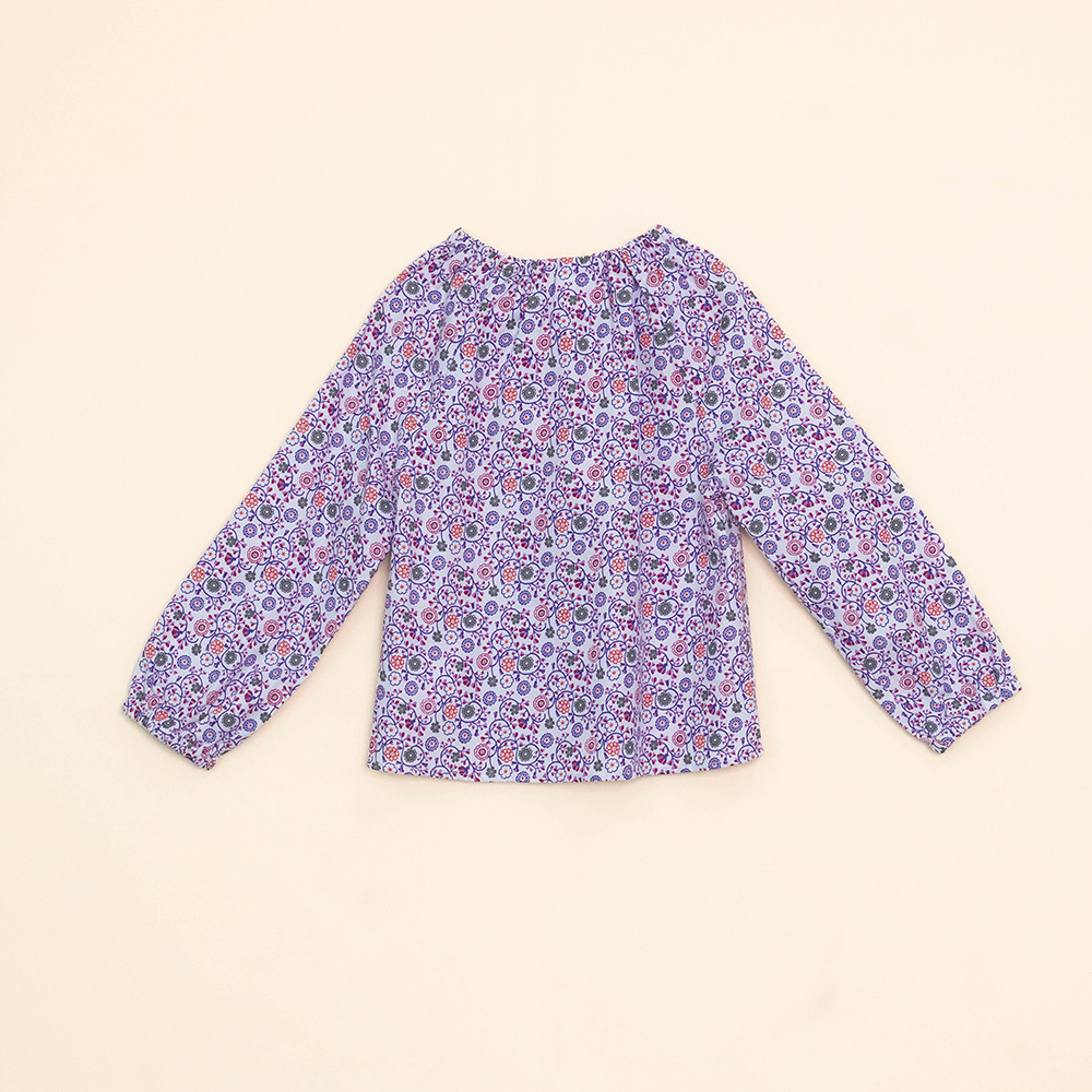 Blusa Multicolor De Flores Bebé Niña