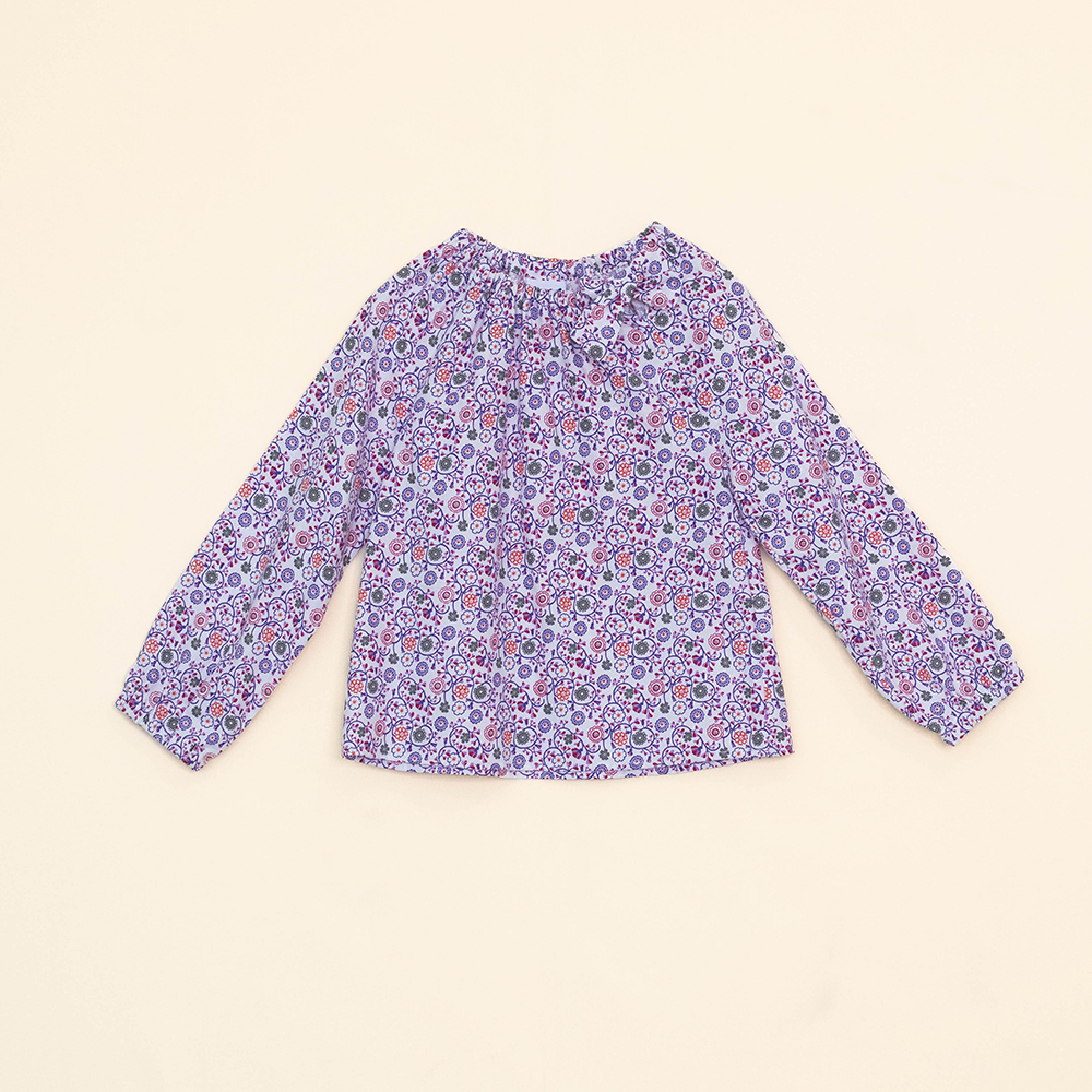 Blusa Multicolor De Flores Bebé Niña