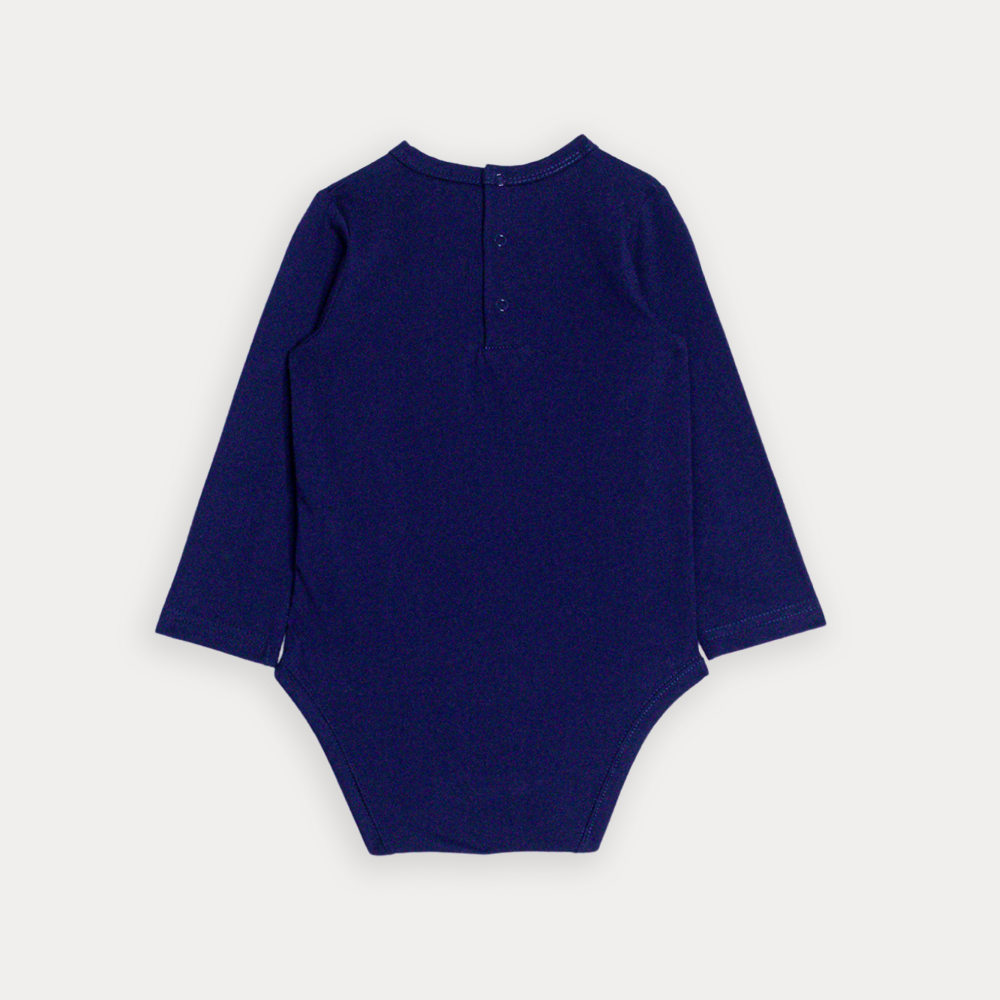 Body De Algodón Azul Marino Con Gráfico De Jeep Para Bebe Niño