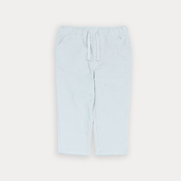 Pantalón De Corduroy Arena Con Elástico En La Cintura Para Bebe Niño
