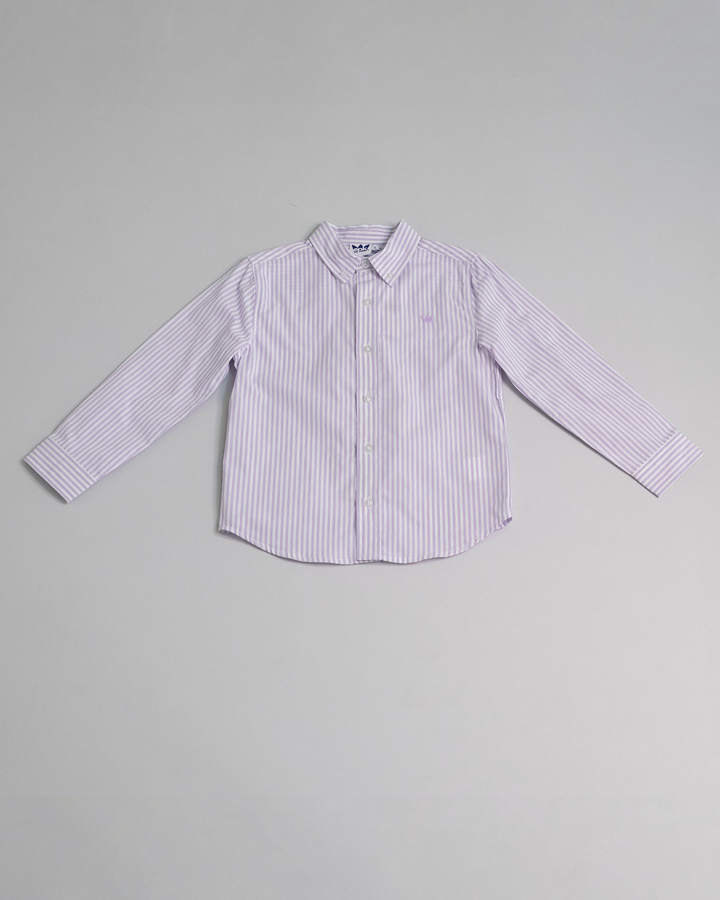 Camisa de popelina a rayas