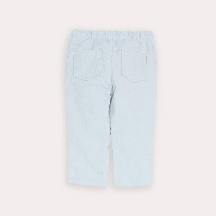 Pantalón De Corduroy Arena Con Elástico En La Cintura Para Bebe Niño