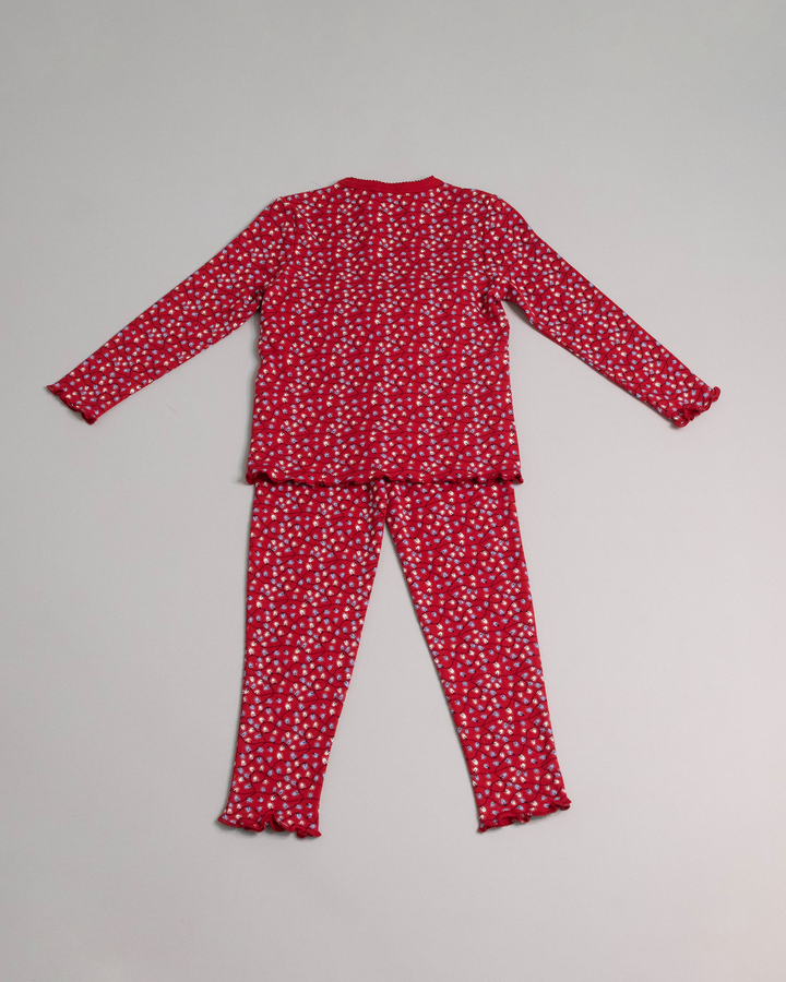 Pijama de Algodón de Navidad para Niña