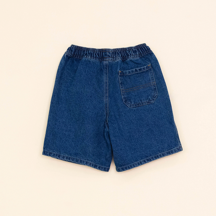 Short de Jean Azul para Niño