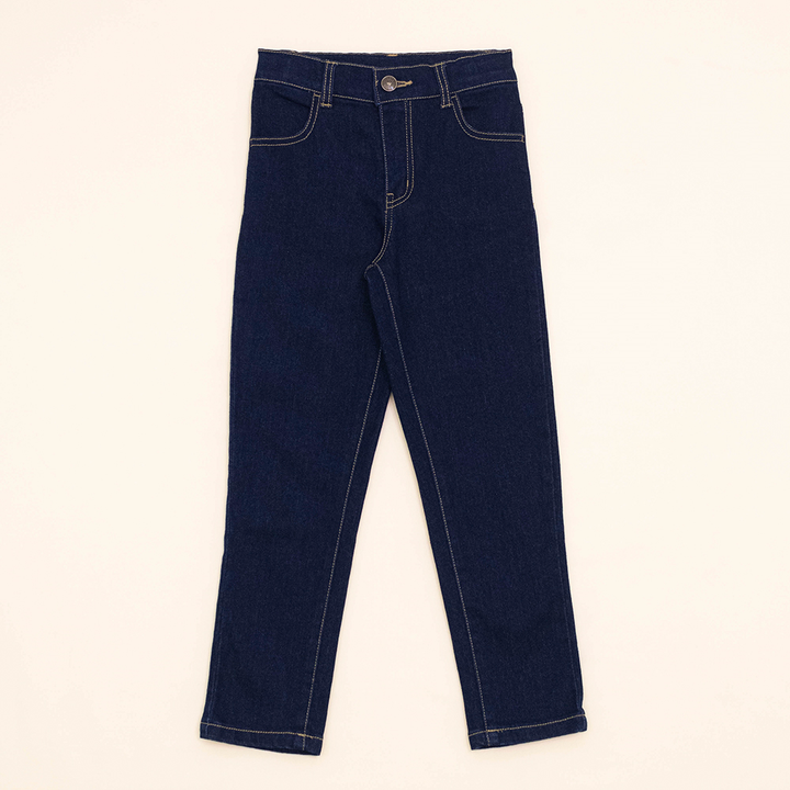 Jean Azul Oscuro Para Niño