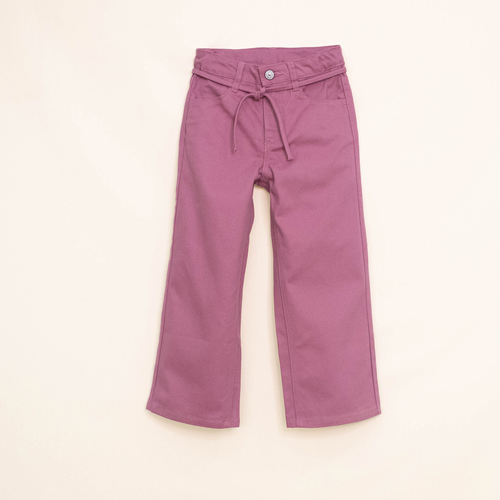 Pantalón Rosado con Cordón para Niña
