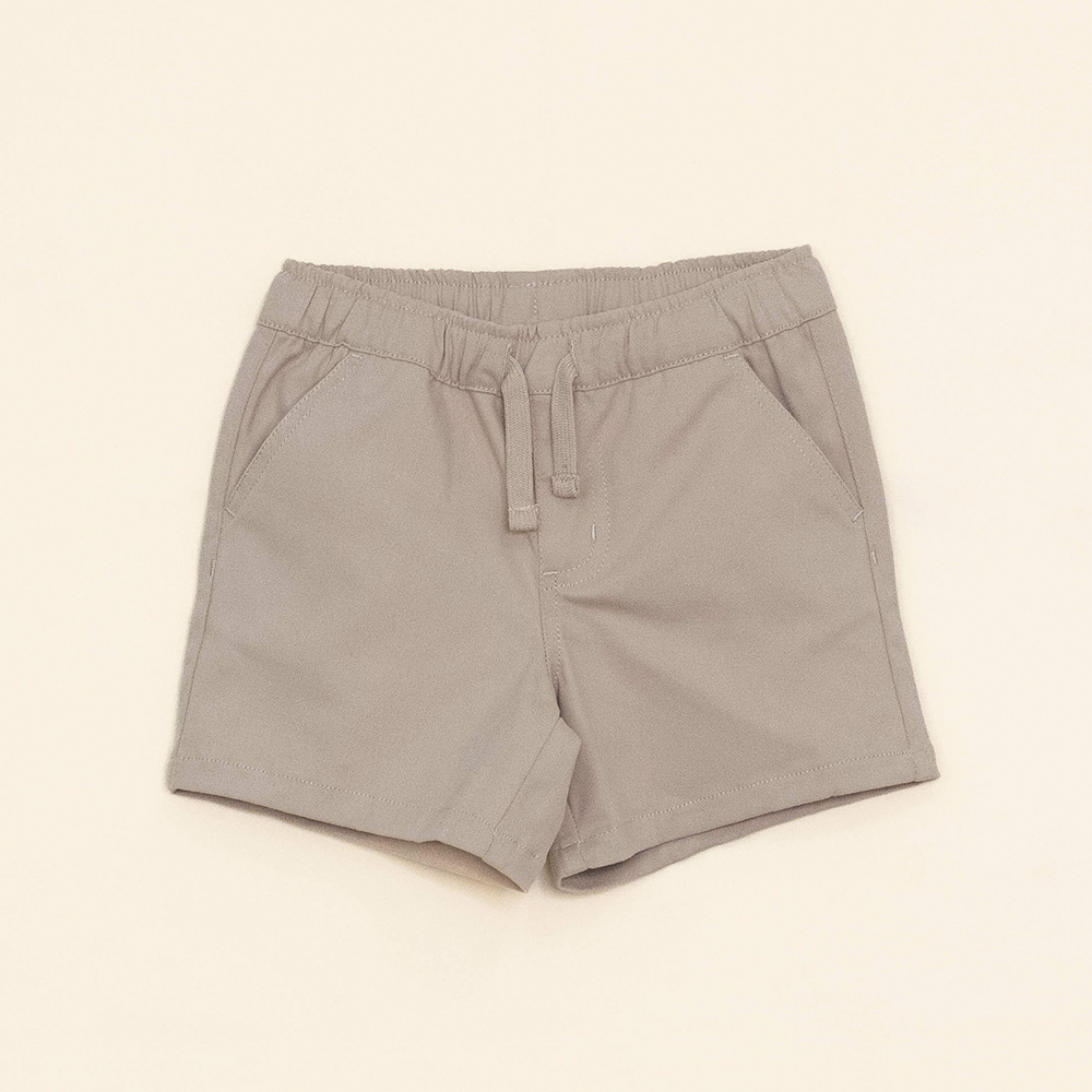 Short Beige de Algodón para Bebé Niño