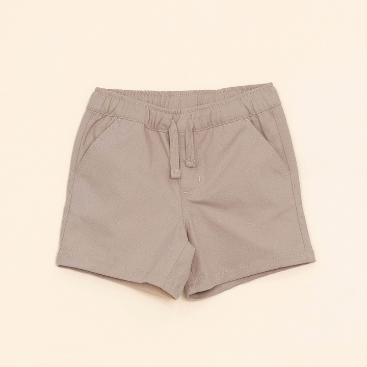 Short Beige de Algodón para Bebé Niño