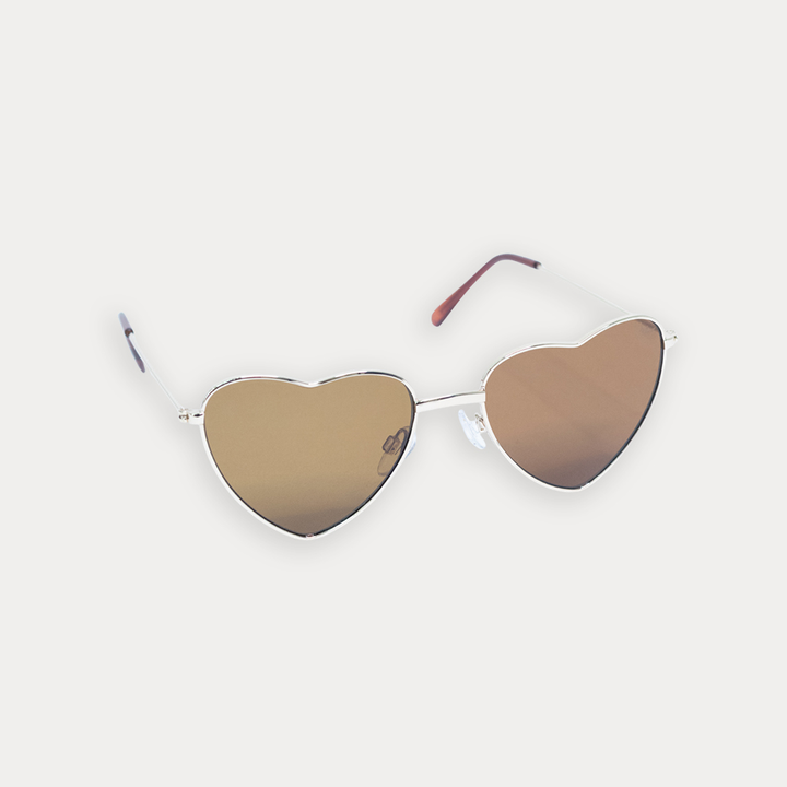 Lentes De Sol En Forma De Corazon Para Niña