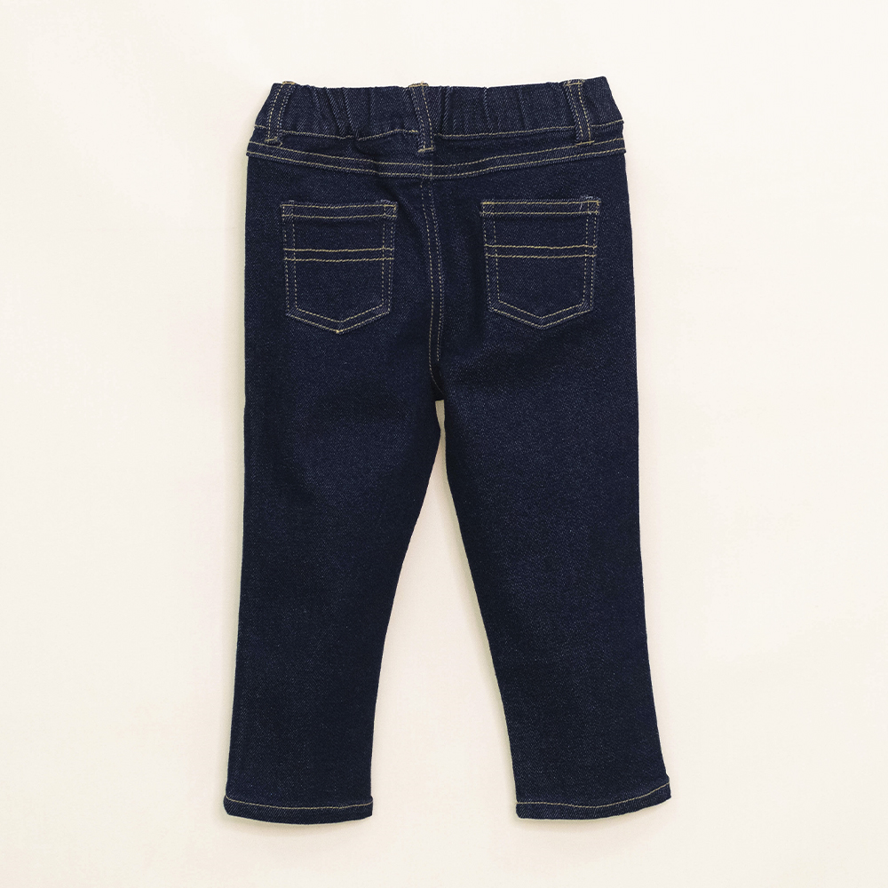 Jean Azul Oscuro Bebé Niña