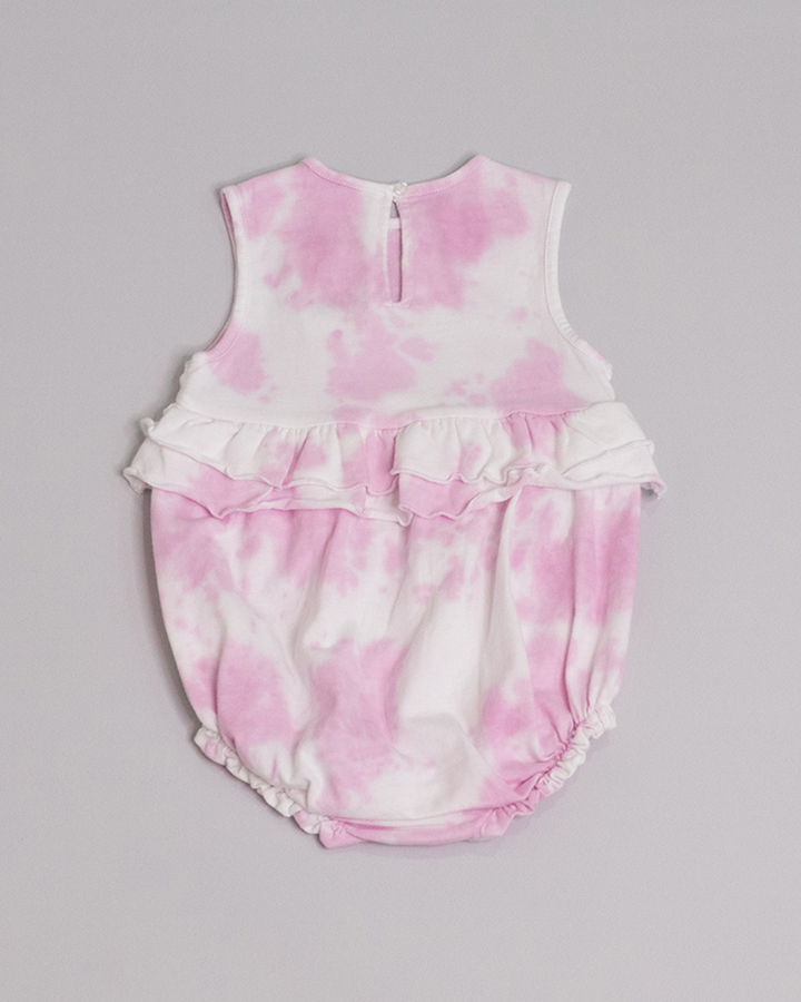 Jumper tie dye rosado y blanco
