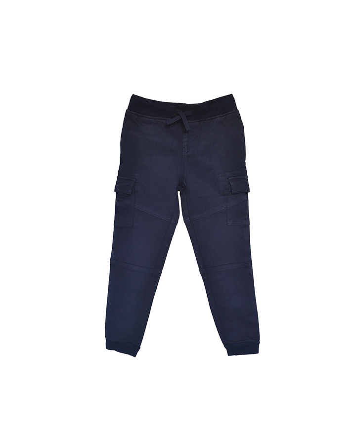Pantalón estilo cargo azul marino