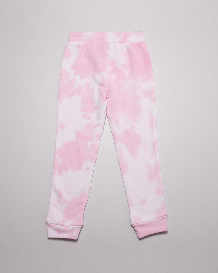 Pantalón Jogging Tie Dye Rosado