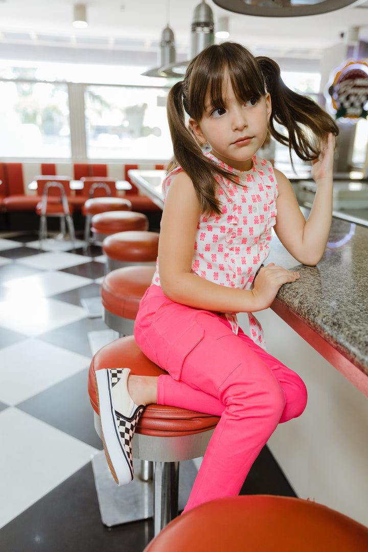 Pantalón Rosado neon