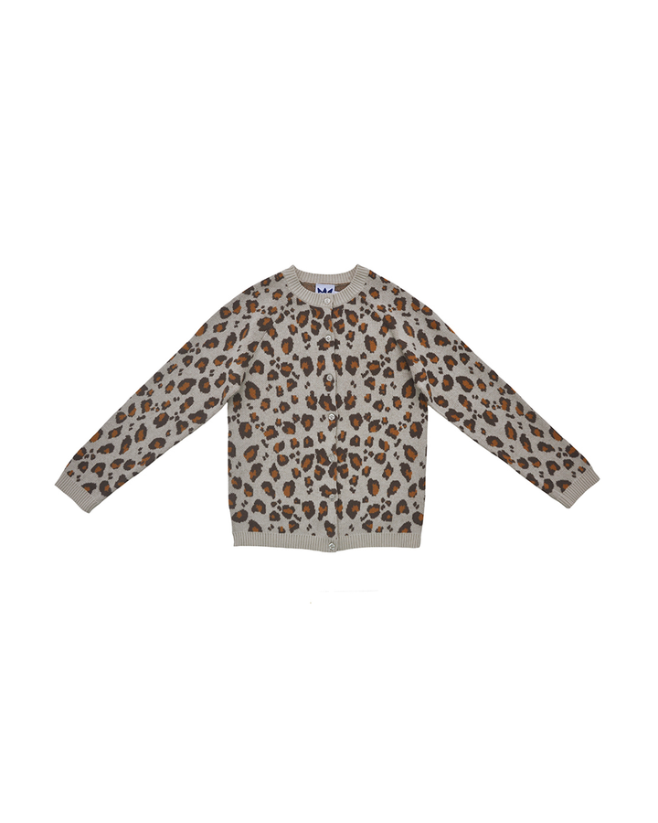 Cardigan animal print
