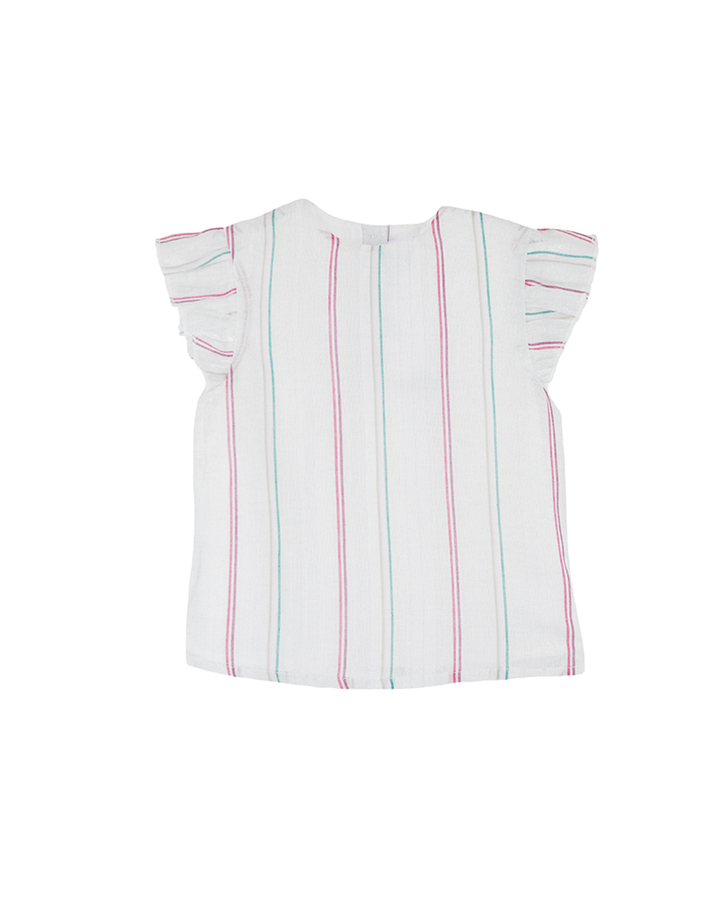 Blusa sin mangas de rayas