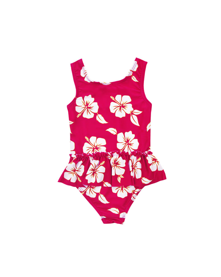 Traje de baño fucsia para Bebé Niña