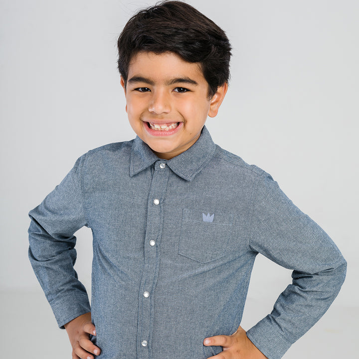 Camisa Chambray