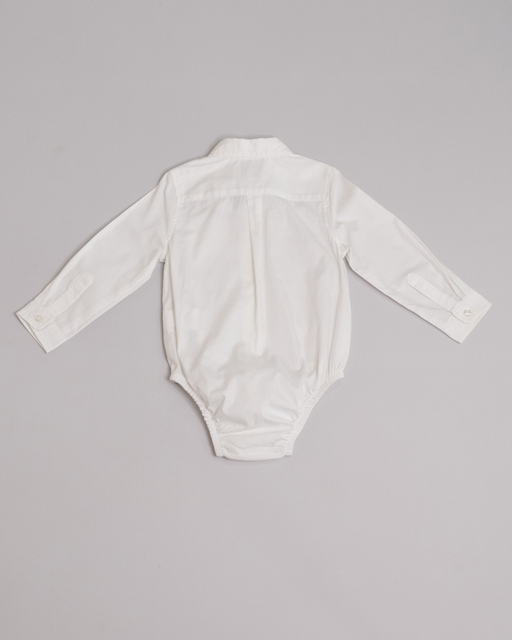 Body camisa blanco de popelina