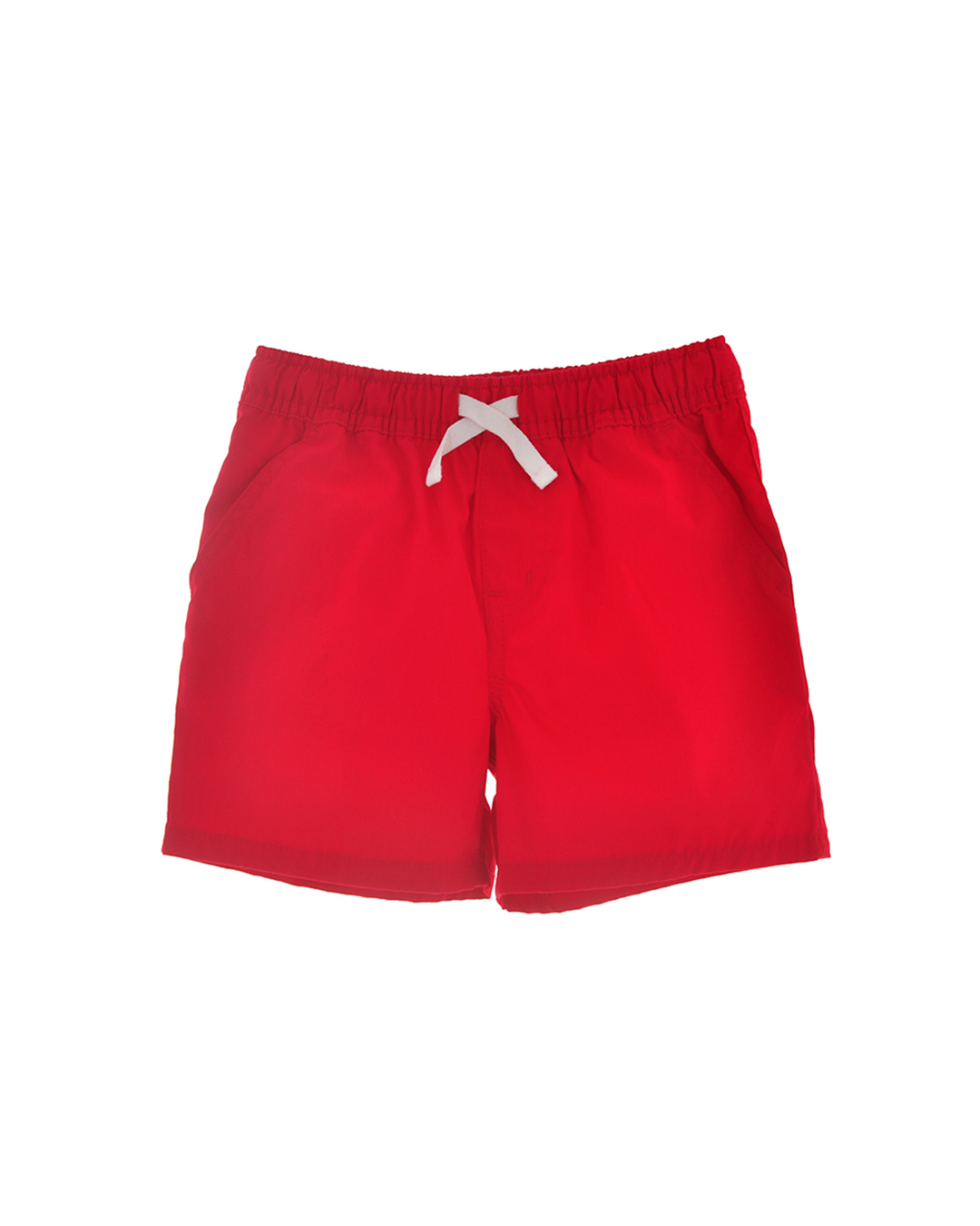 Short rojo con liga en la cintura