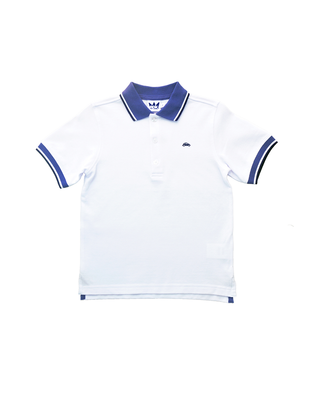 Polo blanca con bordado