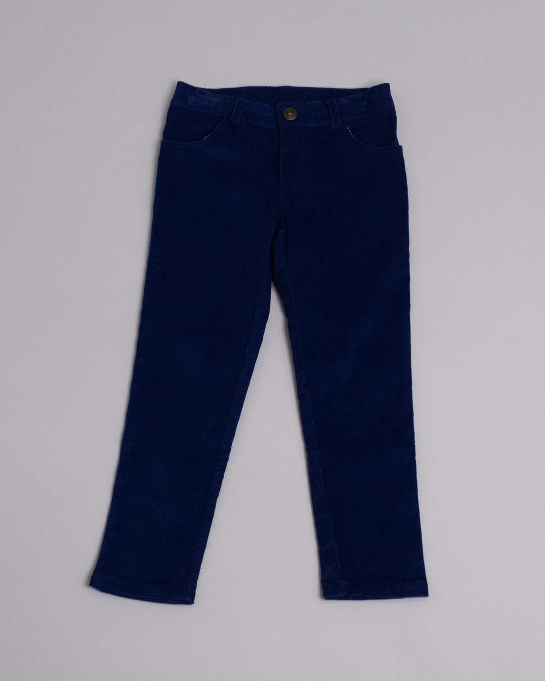 Pantalón de corduroy azul