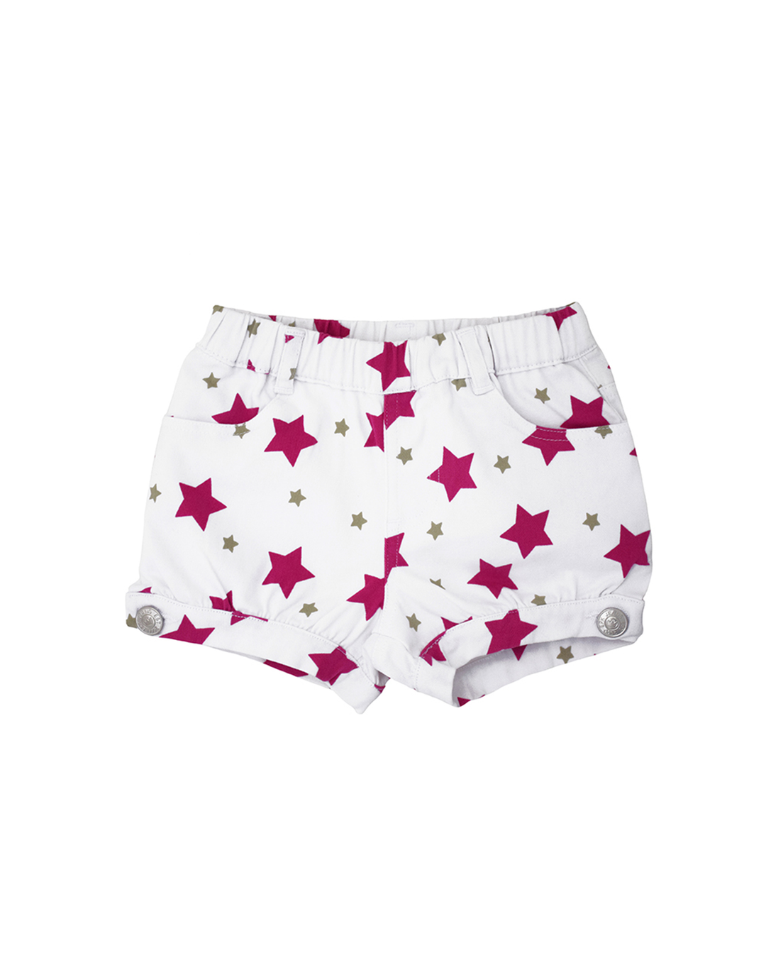 Short blanco con estrellas