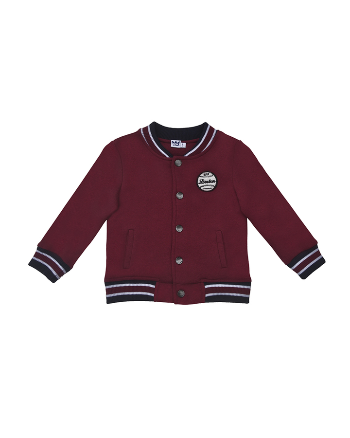 Chaqueta vinotinto