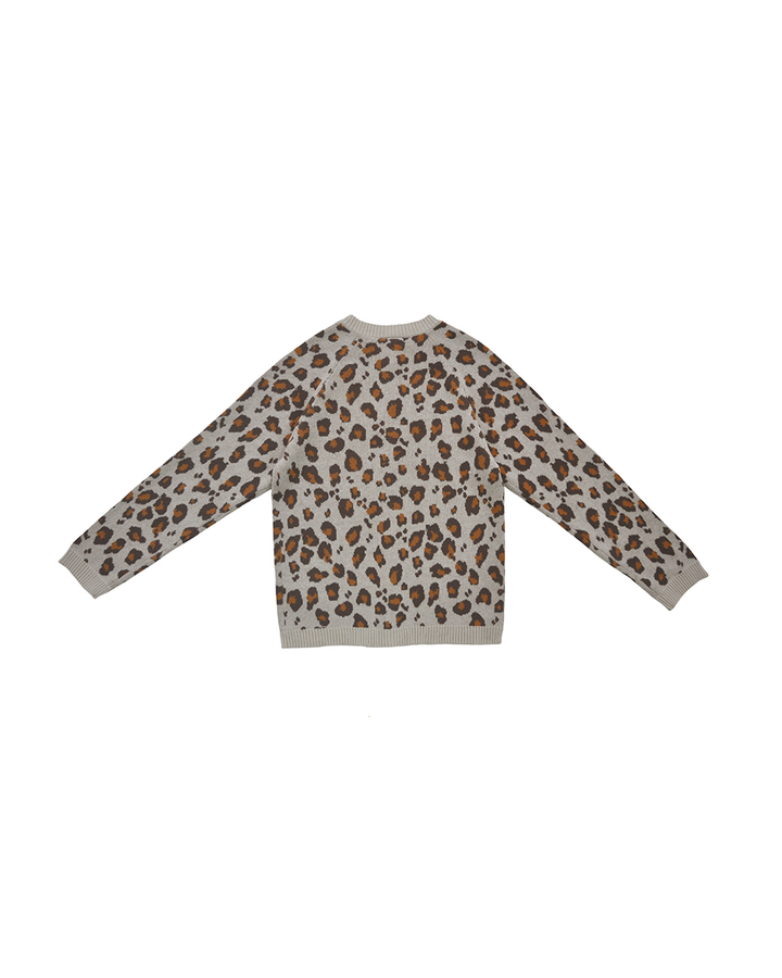 Cardigan animal print