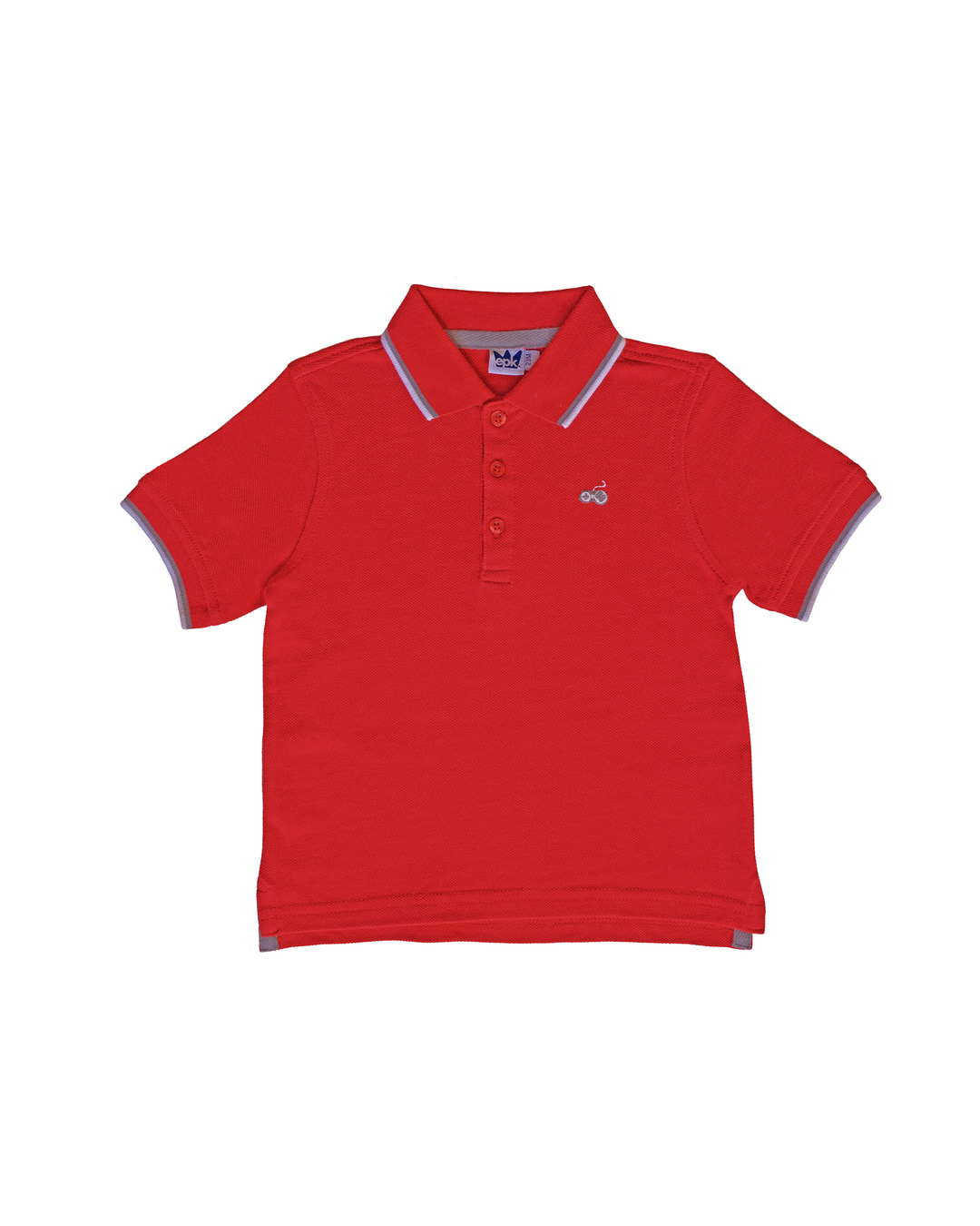 Polo roja con bordado