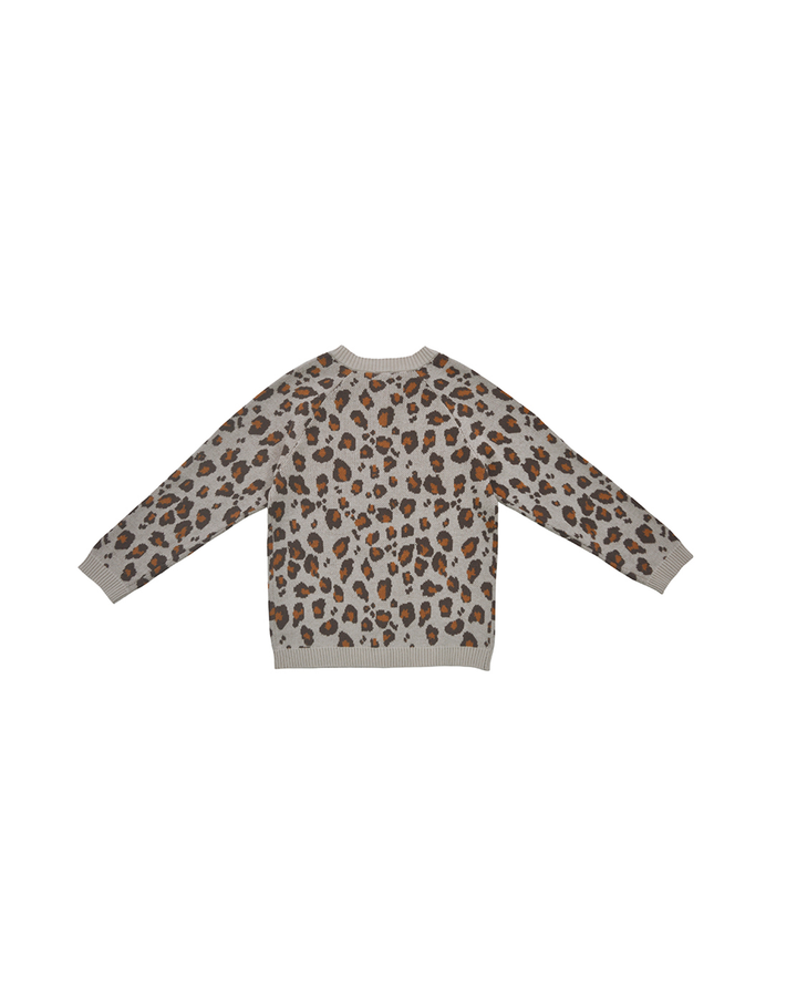 Cardigan animal print