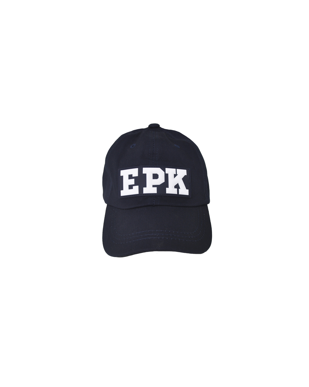 Gorra azul marina con EPK en blanco