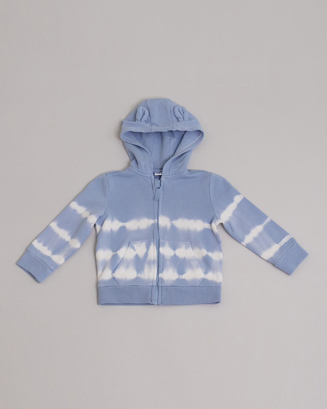 Sweatshirt tie dye azul y blanco