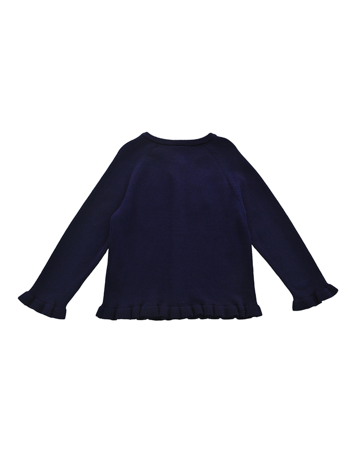 Cardigan azul marino