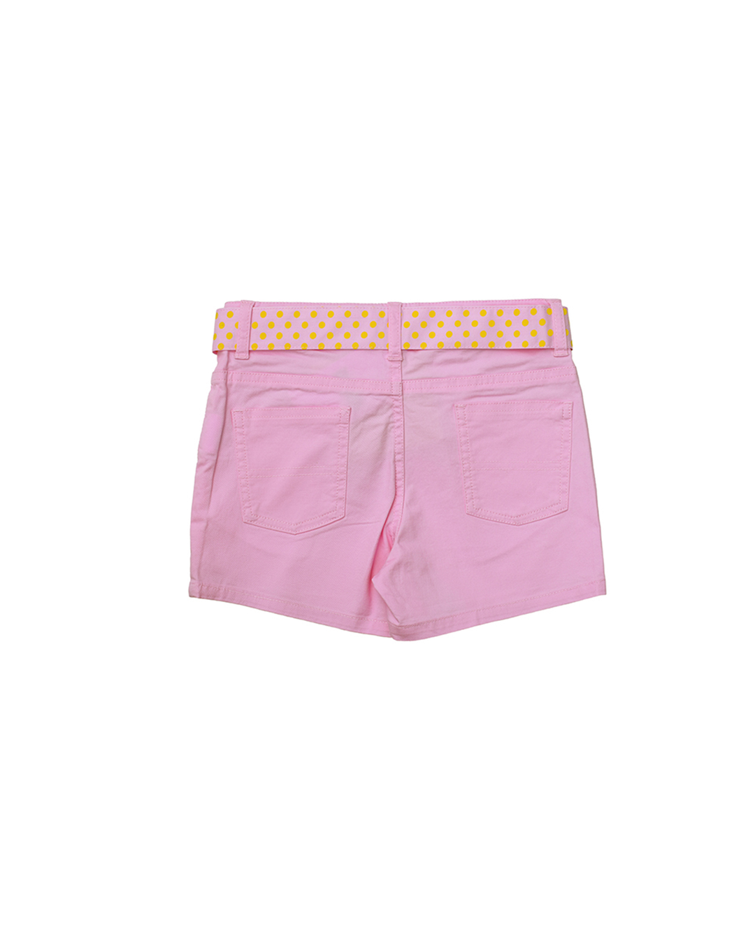 Short rosado con cinturón