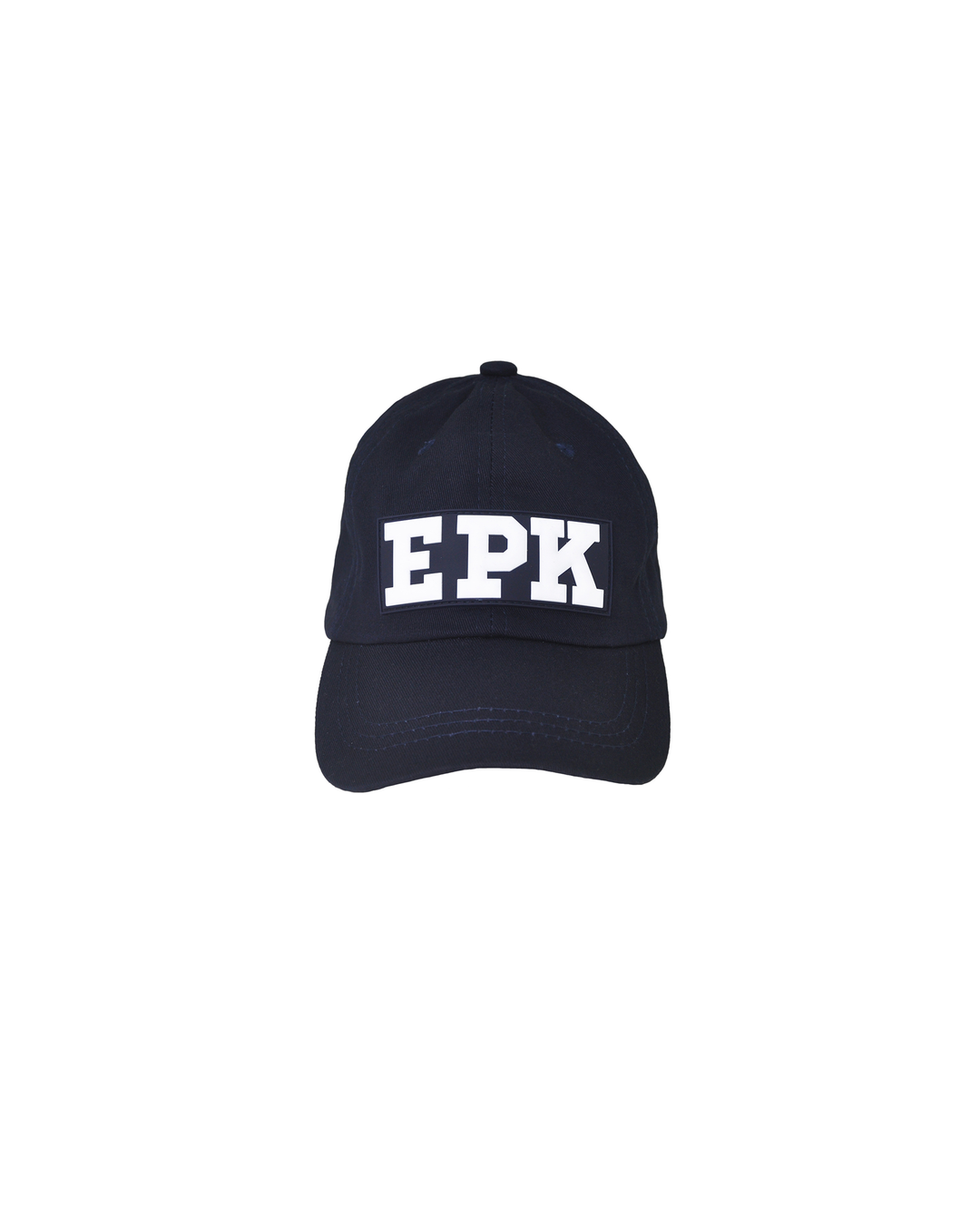 Gorra azul marina con EPK en blanco